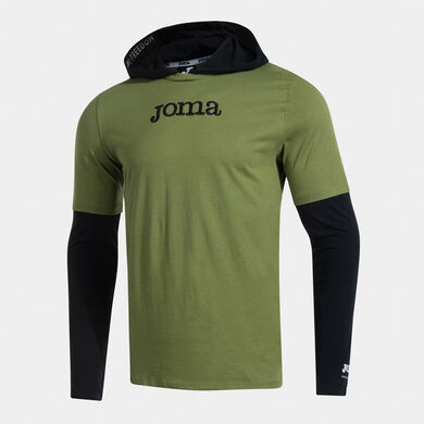 Long sleeve shirt man Urban Street green