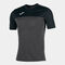 Camiseta manga corta hombre Winner antracita negro
