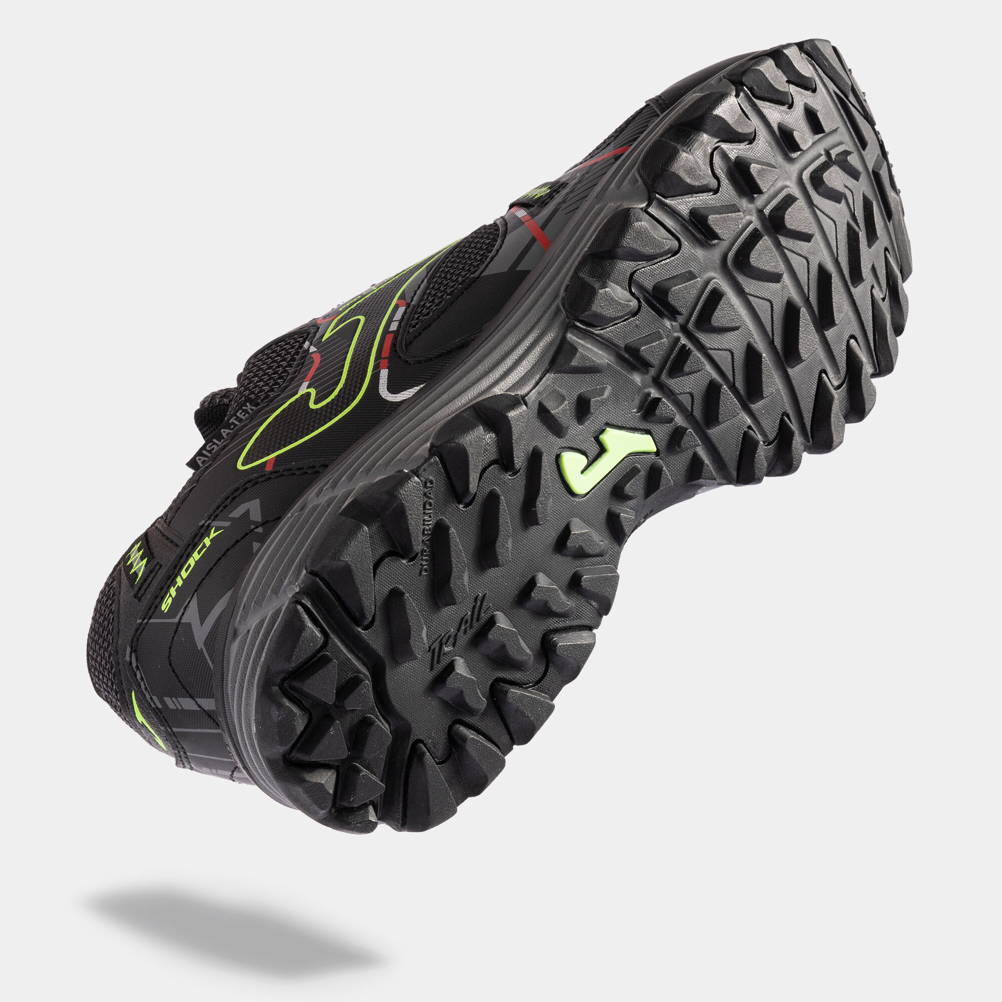 Chaussures trail running Shock 22 homme noir
