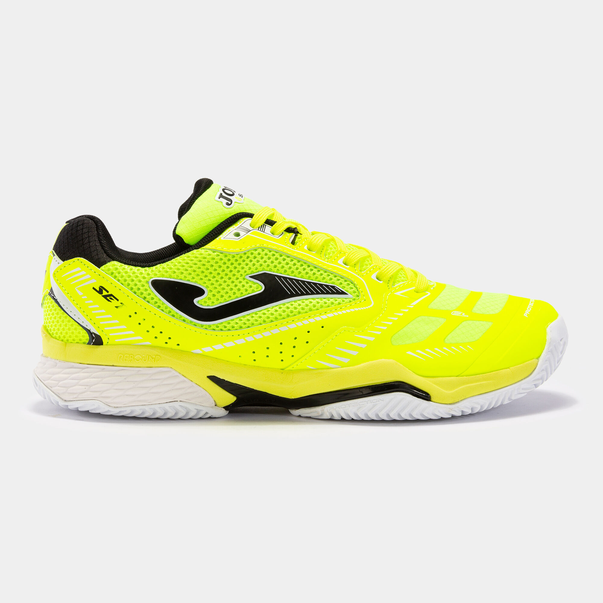 SHOES SET 21 CLAY MAN FLUORESCENT YELLOW BLACK