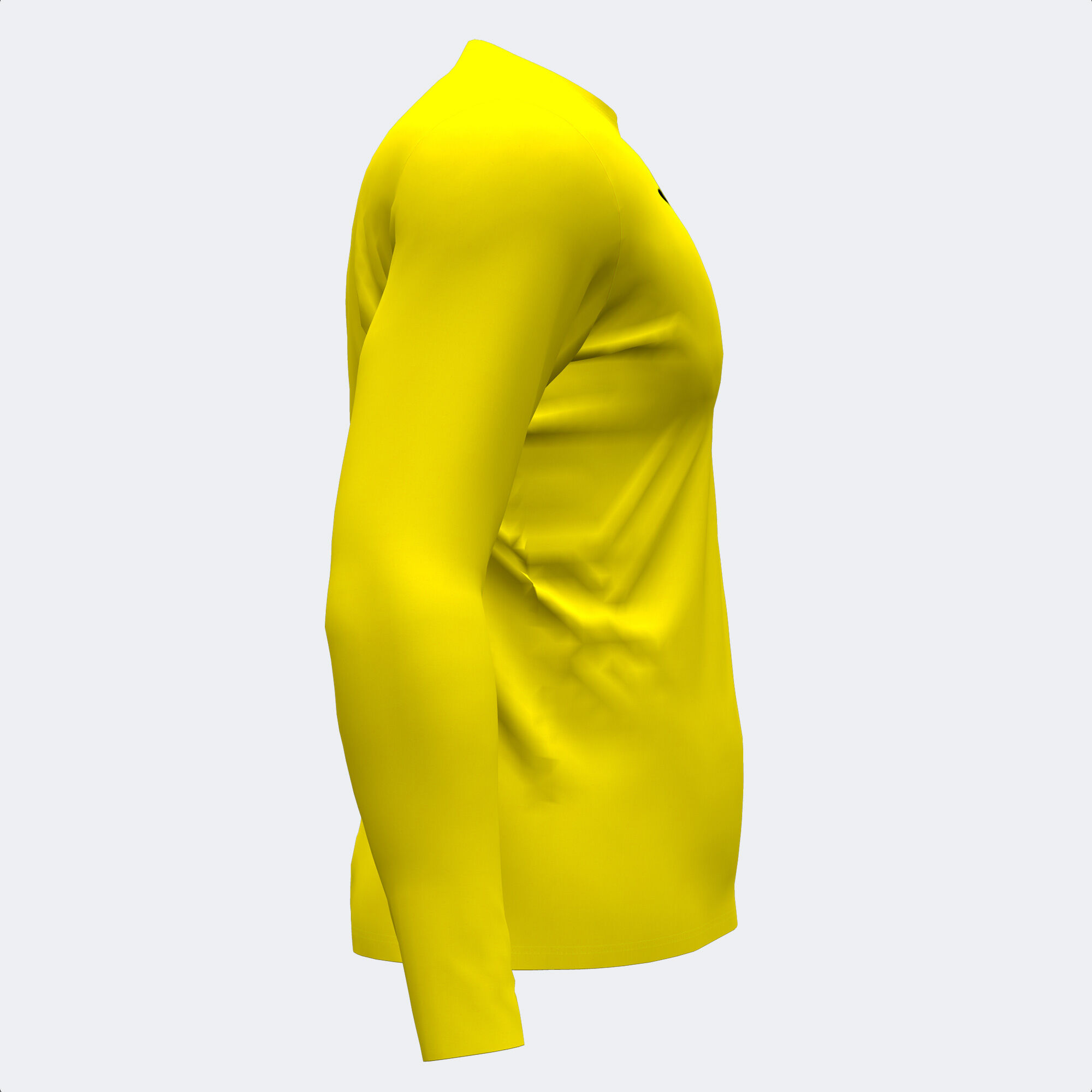 Tricou cu mânecă lungă unisex Brama Academy galben