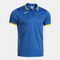 Kurzarm-poloshirt mann Combi Premium königsblau gelb