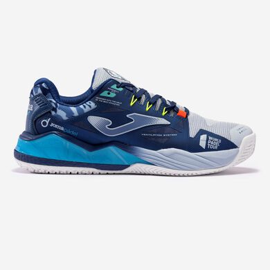 Shoes T.Spin 23 clay man blue navy blue