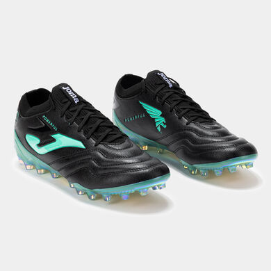 Botas f&uacute;tbol Powerful Cup 25 c&eacute;sped artificial AG negro