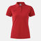 Polo shirt short-sleeve woman Bali III red