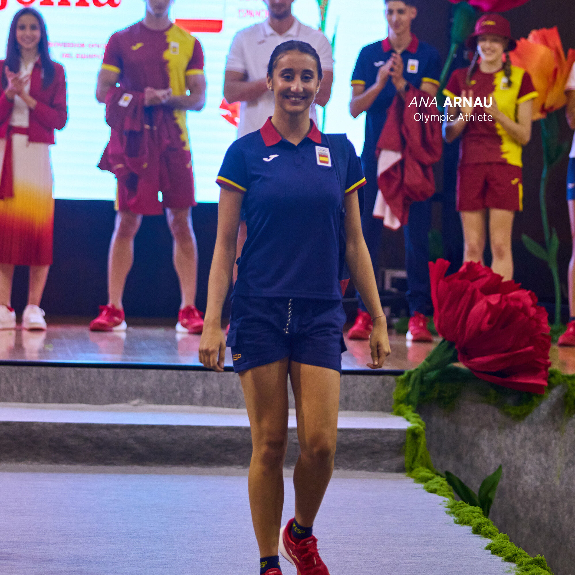 Bermuda shorts 4th kit leisure Spanish Olympic Committee woman