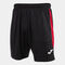 Short hombre Glasgow negro rojo