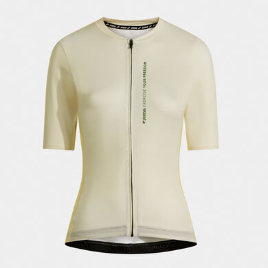 Maillot manches courtes femme Crono blanc