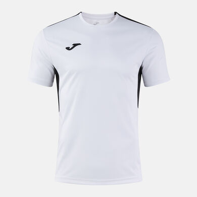 Maillot manches courtes homme Winner IV blanc noir
