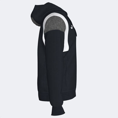 Chaqueta con capucha hombre Confort III negro