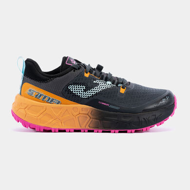 Zapatillas trail Sima Lady 23 mujer gris naranja