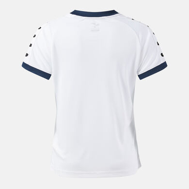 Koszulka z kr&oacute;tkim rękawem kobiety Heroic bialy ciemny granatowy