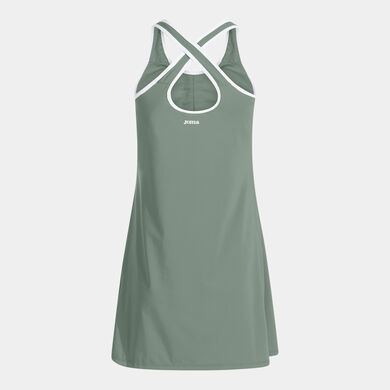 Dress woman Torneo green