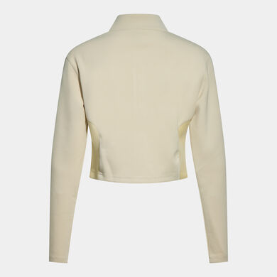 Sweatshirt woman Indoor Gym beige