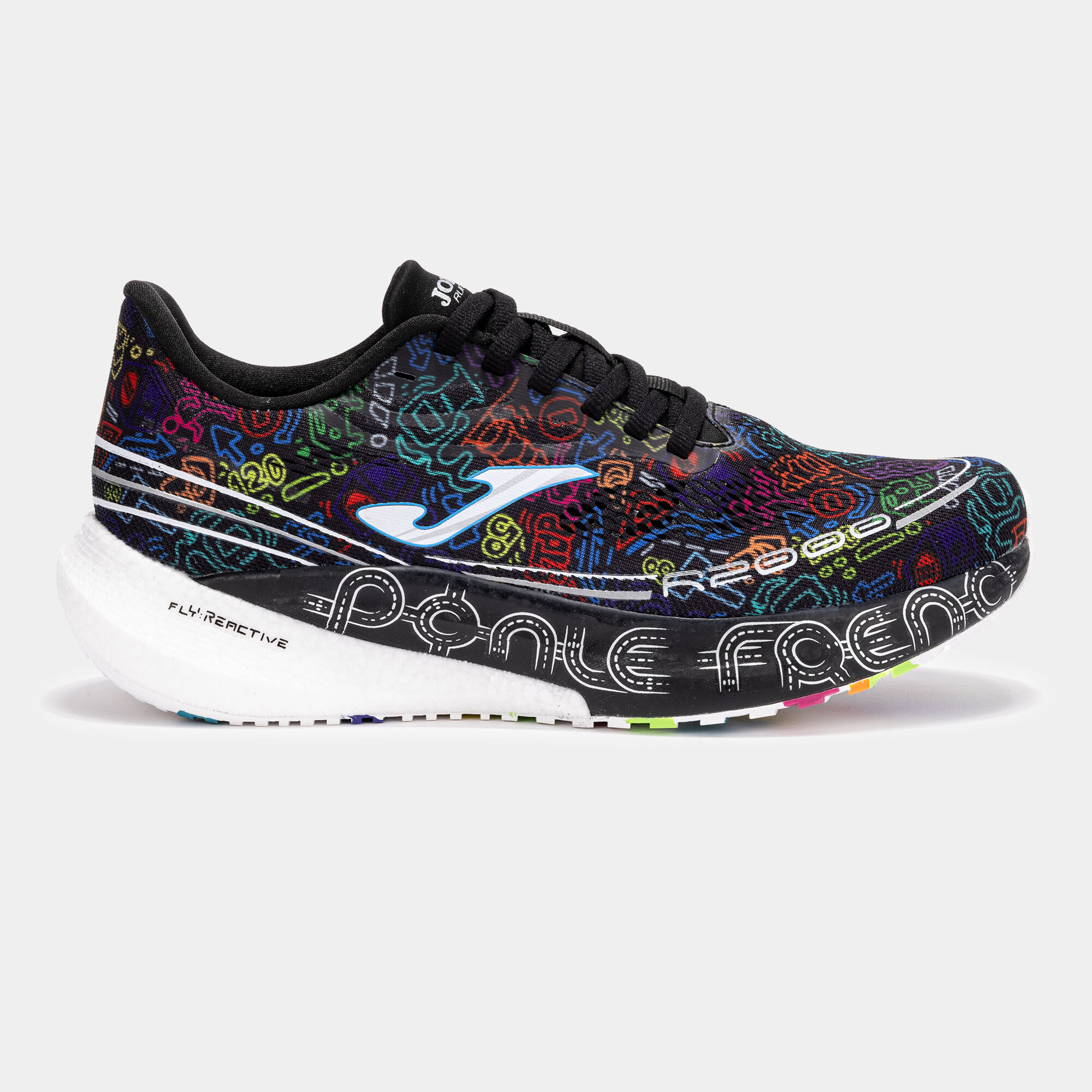Running shoes R.2000 25 Carrera - Ponle Freno unisex black | JOMA®