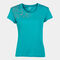Maglia a manica corta donna Elite VIII turchese