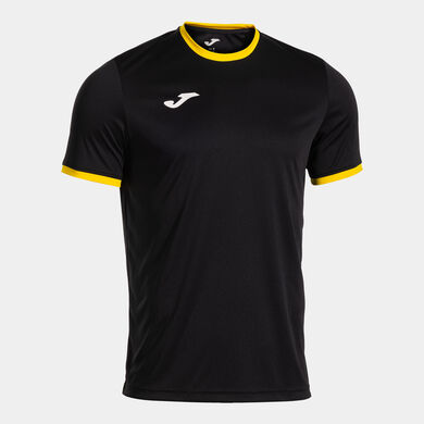 T-shirt manga curta homem Combi Premium preto amarelo