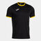 Shirt short sleeve man Combi Premium black yellow