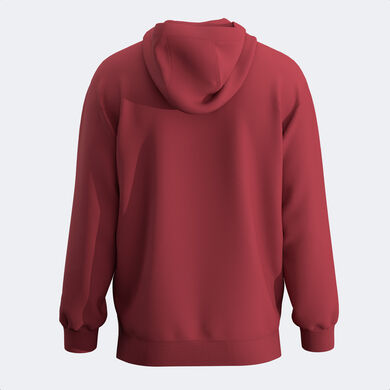 Camisola com capuz homem Urban Street vermelho escuro