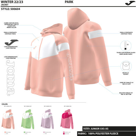 CHAQUETA CON CAPUCHA PARK image number null