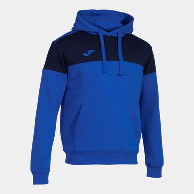 Sudadera con capucha hombre Crew V royal marino