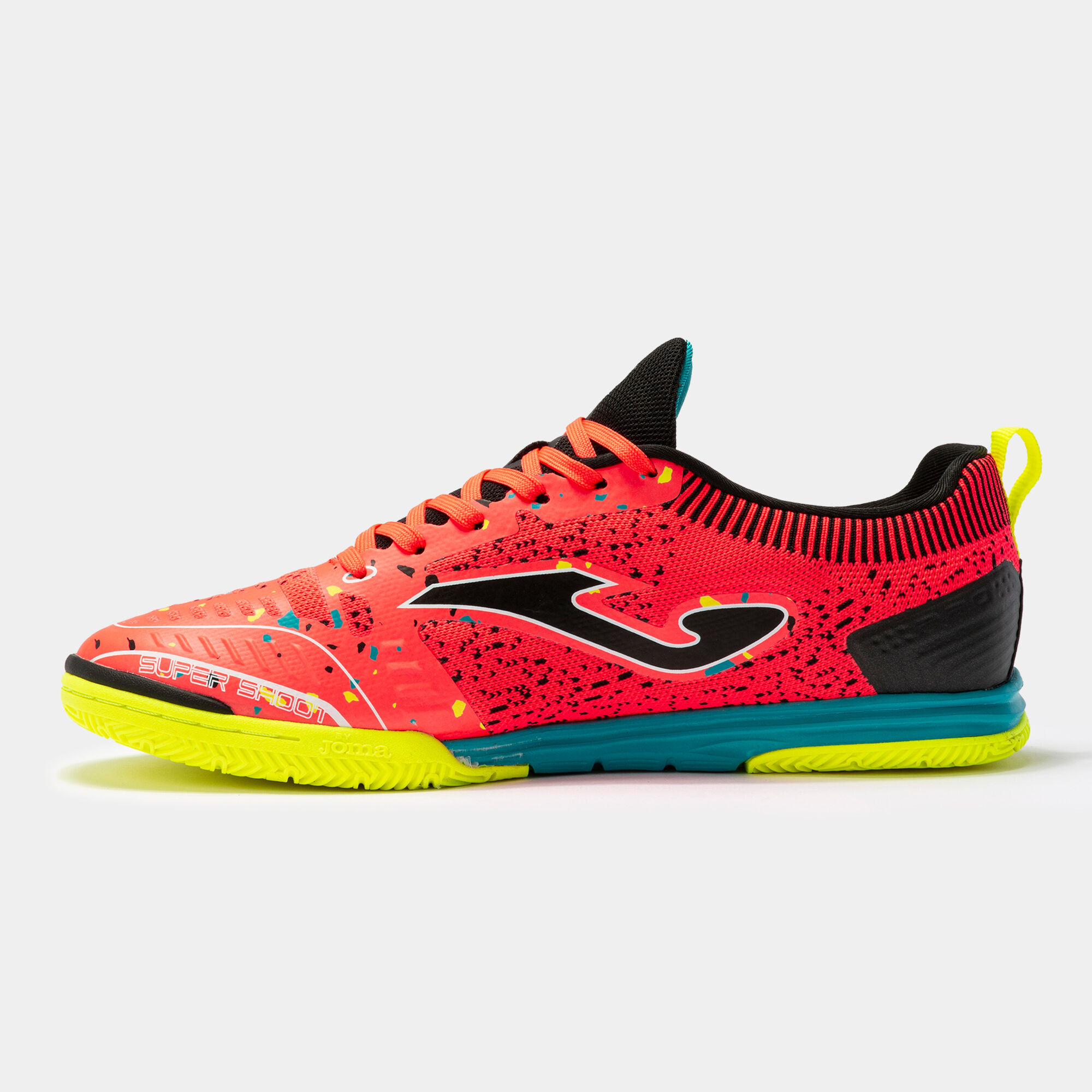 Scarpe calcio a 5 Tactico 22 indoor corallo turchese