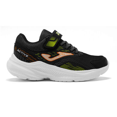 Running shoes Active Jr 25 junior black yellow