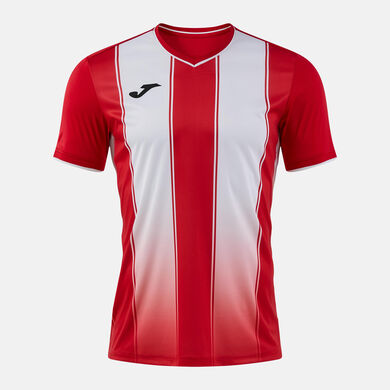 Tricou cu m&acirc;necă scurtă bărbaȚi Tiger VIII roșu alb