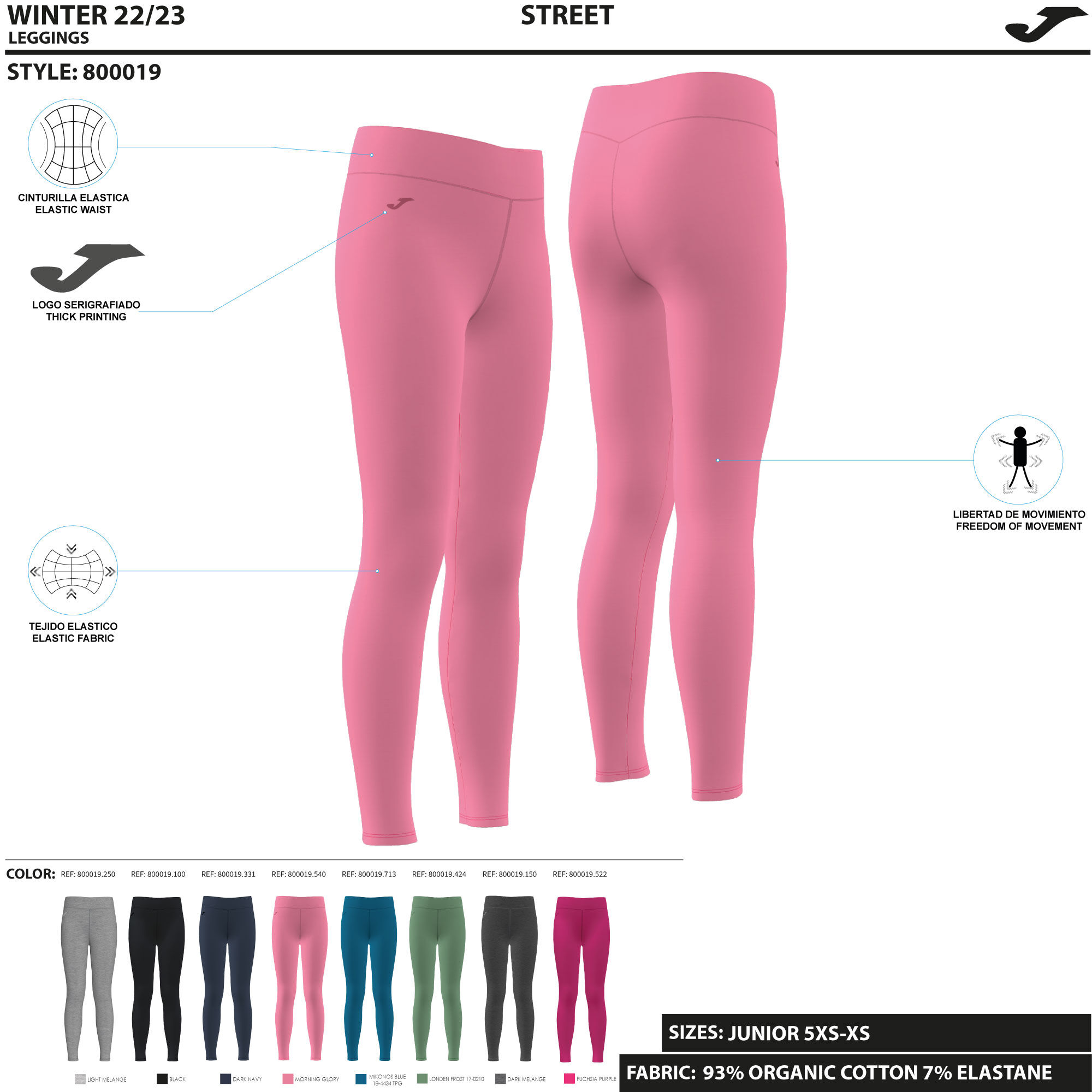 Long tights girl Street pink