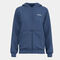 Hooded jacket woman Aguila blue
