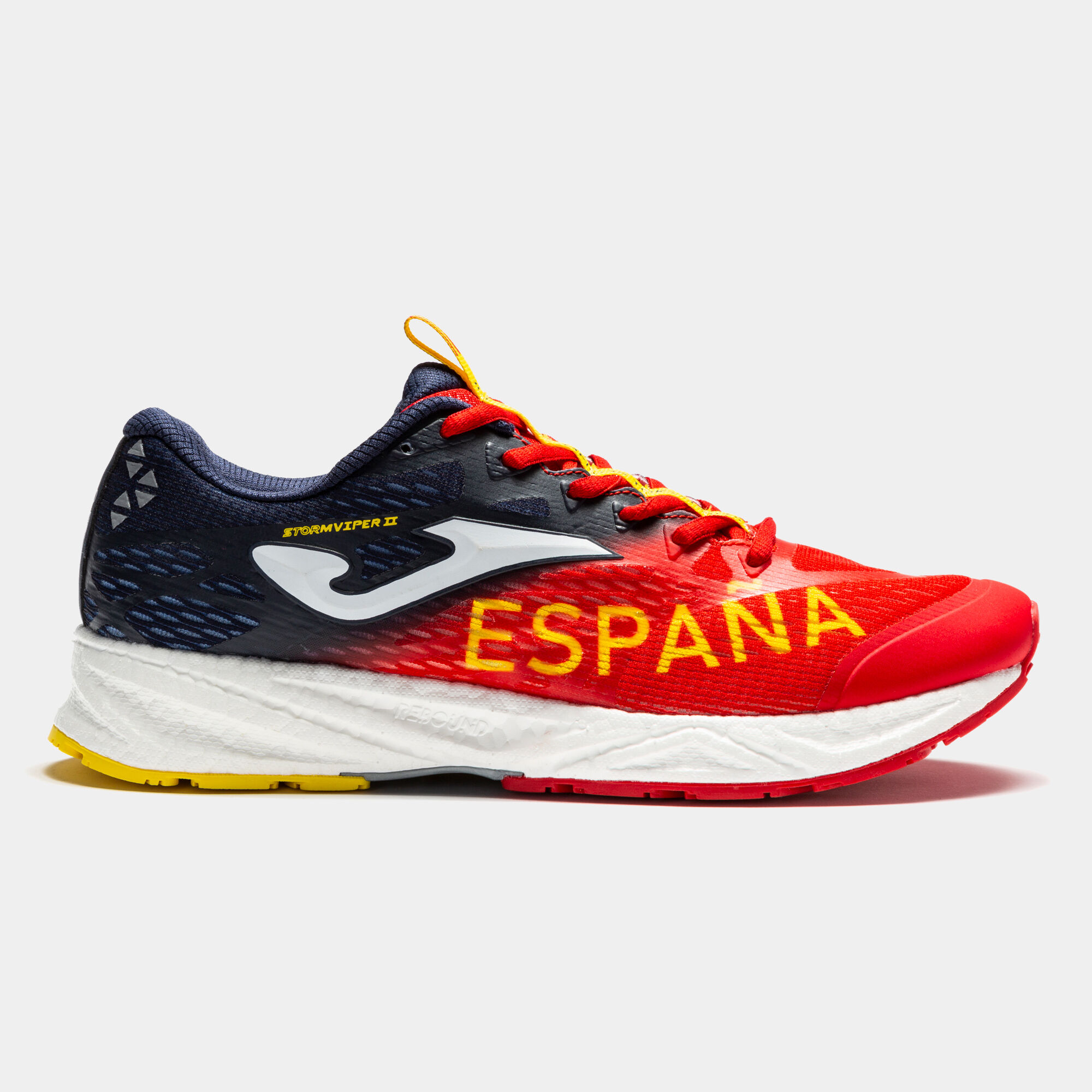 RUNNING SHOES STORM VIPER SPANISH OLYMPIC COMMITTEE WOMAN NAVY BLUE RED