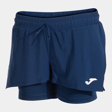 Shorts woman Sculpture II blue