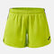 Pantaloncini donna Terra lime blu scuro