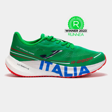 Scarpe running R.2000 Italia 24 unisex verde rosso
