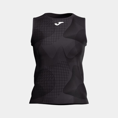 Tricou cu bretele damă Challenge negru