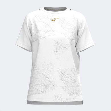 Camiseta manga corta unisex R-Night blanco