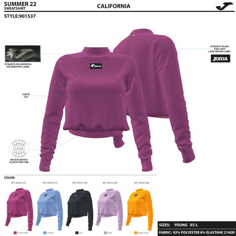 SUDADERA CALIFORNIA