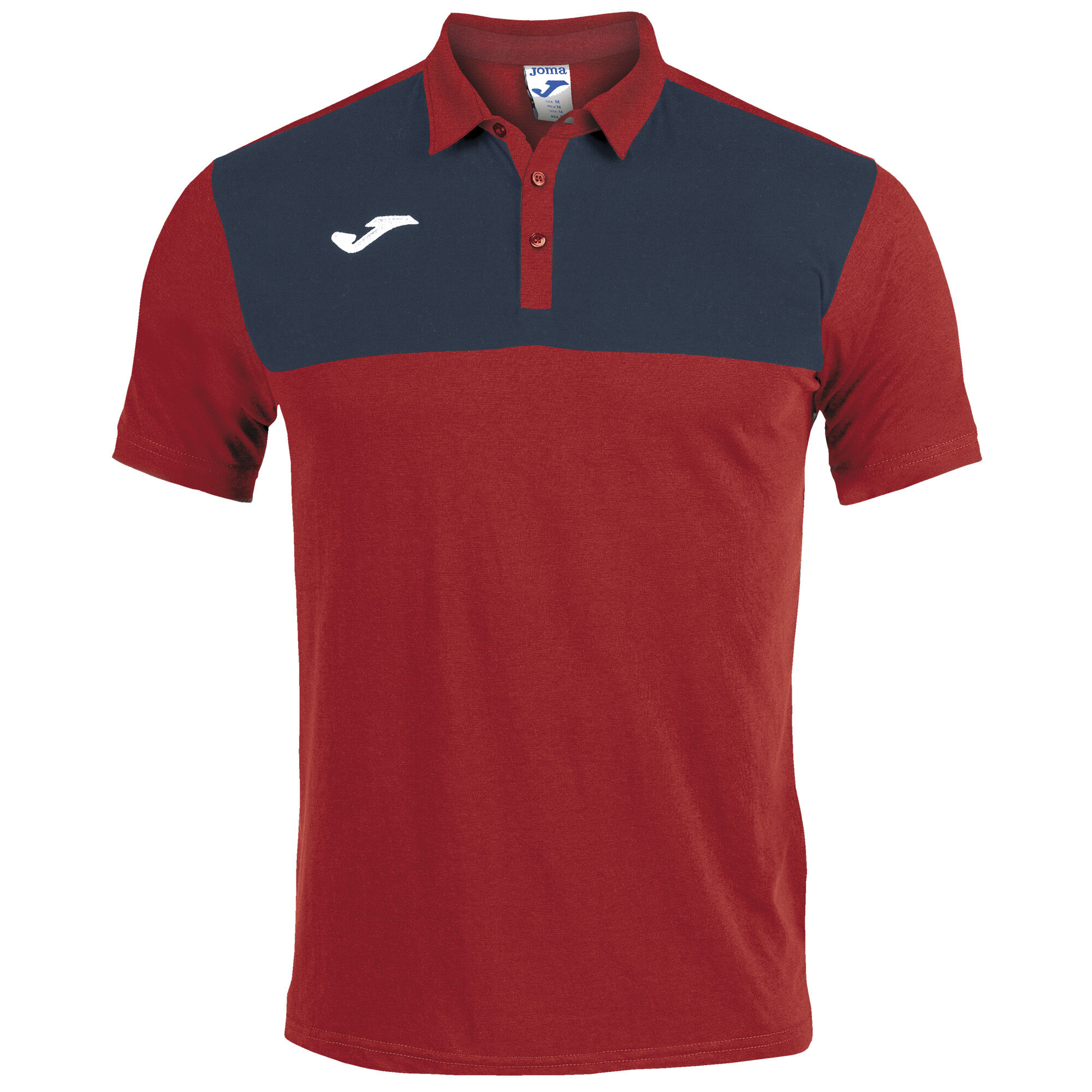Polo shirt short-sleeve man Winner red navy blue