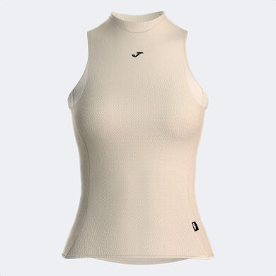 Débardeur sans manches femme Crono beige