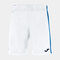 Short homme Maxi blanc bleu roi