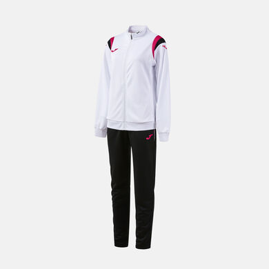 Tracksuit woman Terra white fuchsia