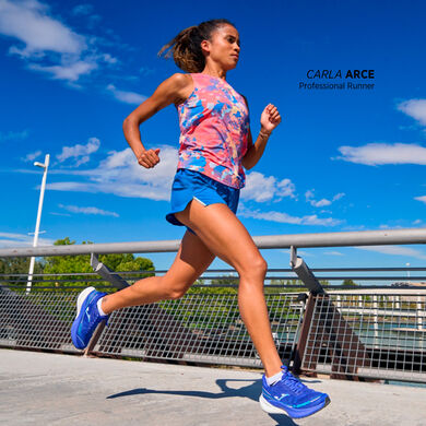 Camiseta sin mangas mujer R-City Helium coral
