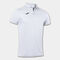Polo shirt short-sleeve man Hobby white