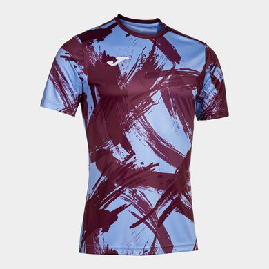 Tricou cu mânecă scurtă bărbaȚi Pro team bordo albastru