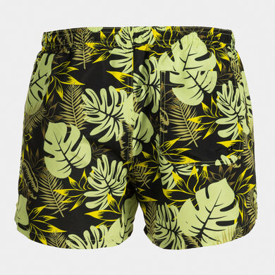 Schwimmshorts mann Santa Mónica lindgrün schwarz