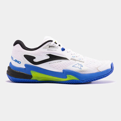 Zapatillas Roland Men 24 pista dura hombre blanco