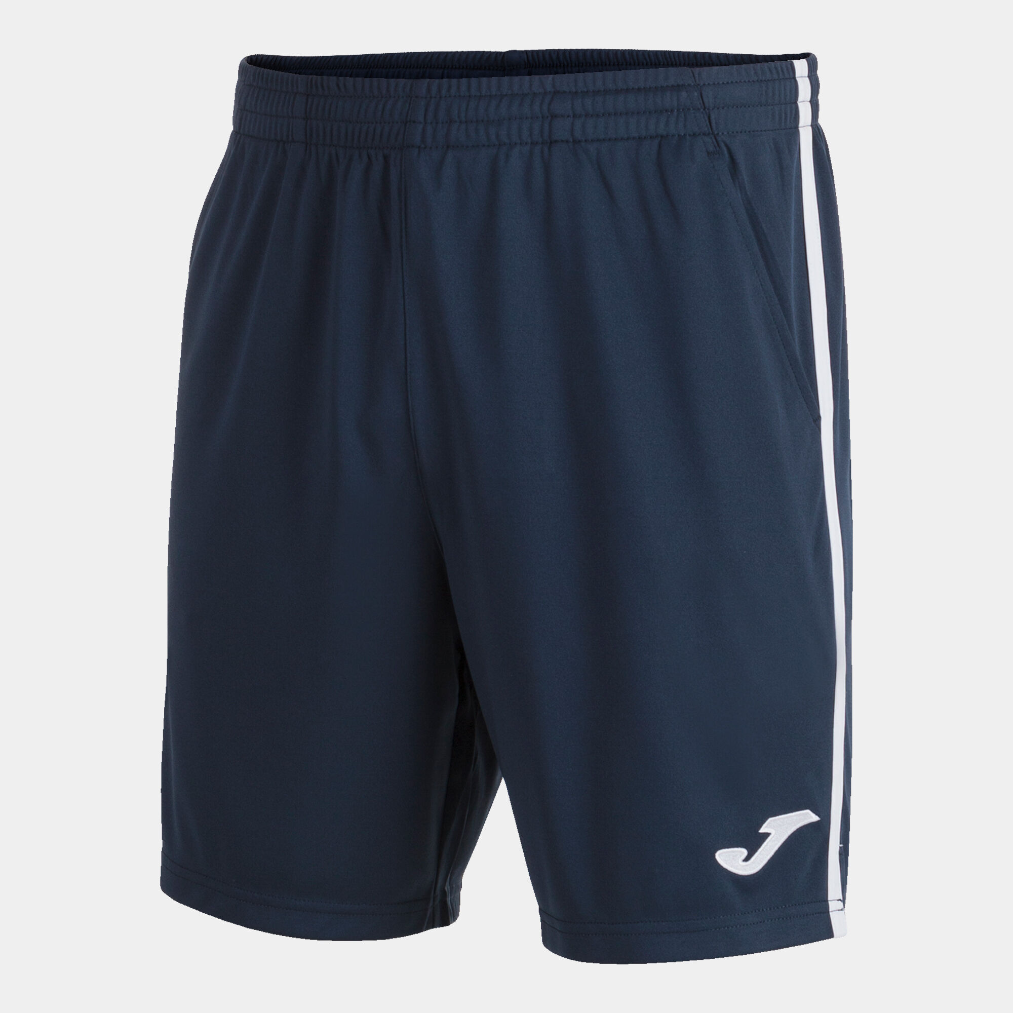 Bermuda shorts man Open III navy blue white