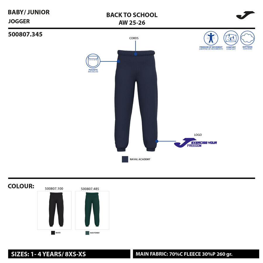 PANTALÓN LARGO KIDS CAMP
