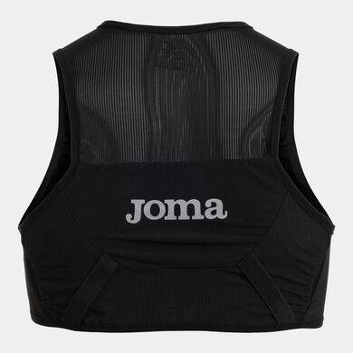 Trail-running hydration vest R-Nature black