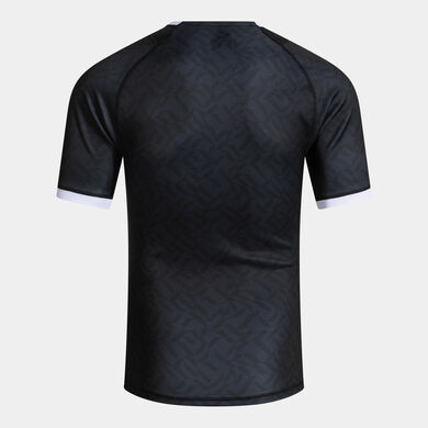 Camiseta manga corta hombre Nation negro